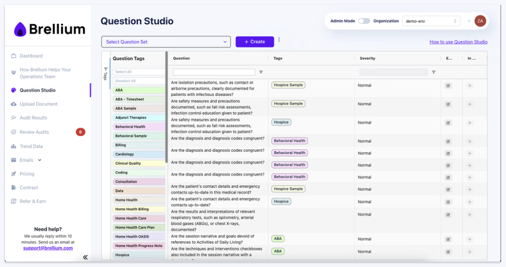 AI Chart Review screenshot