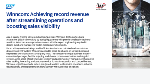 Winncom: Achieving record revenue after streamlining operations and boosting sales visibility