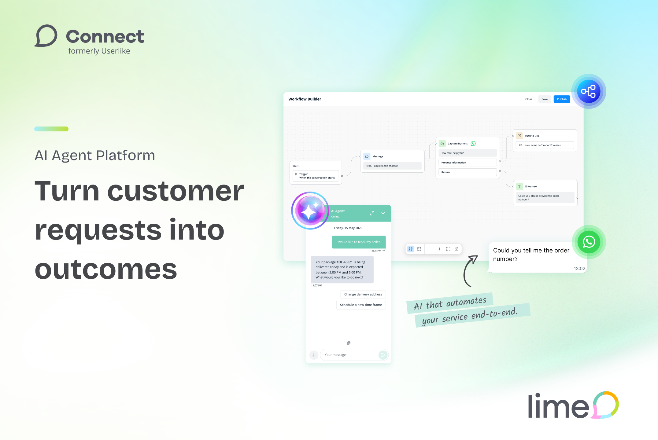 Lime Connect (formerly Userlike) screenshot
