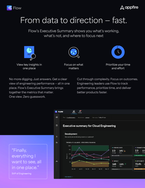 Flow Executive Summary One Sheet