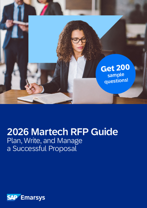2026 MarTech RFP Guide