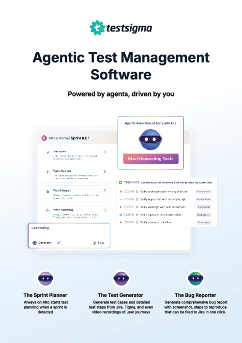 Test Management by Testsigma