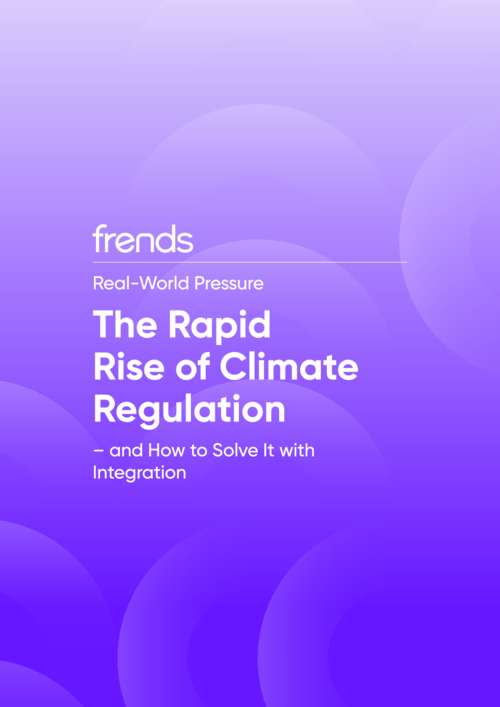 ESG Regulation and How to Solve It with Integration