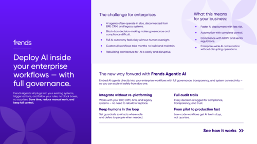 Frends Agentic AI