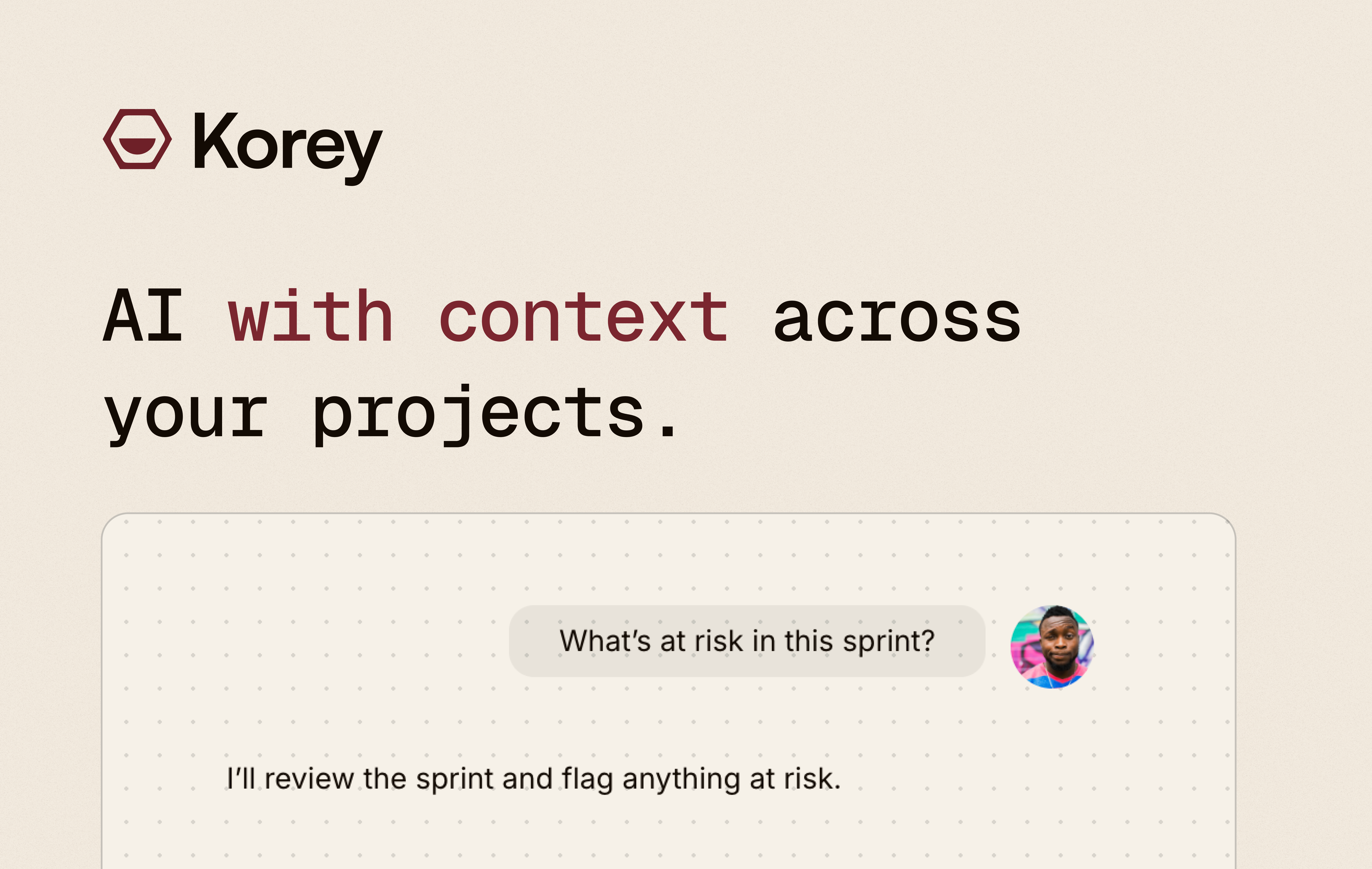 Korey screenshot