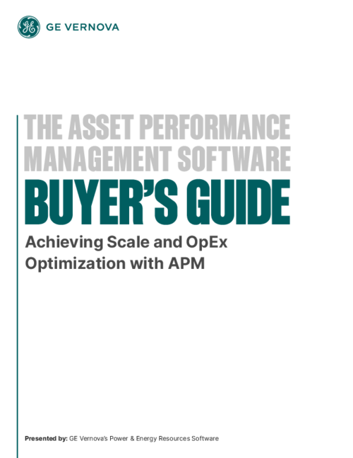ASSET PERFORMANCE MANAGEMENT SOFTWARE BUYER’S GUIDE