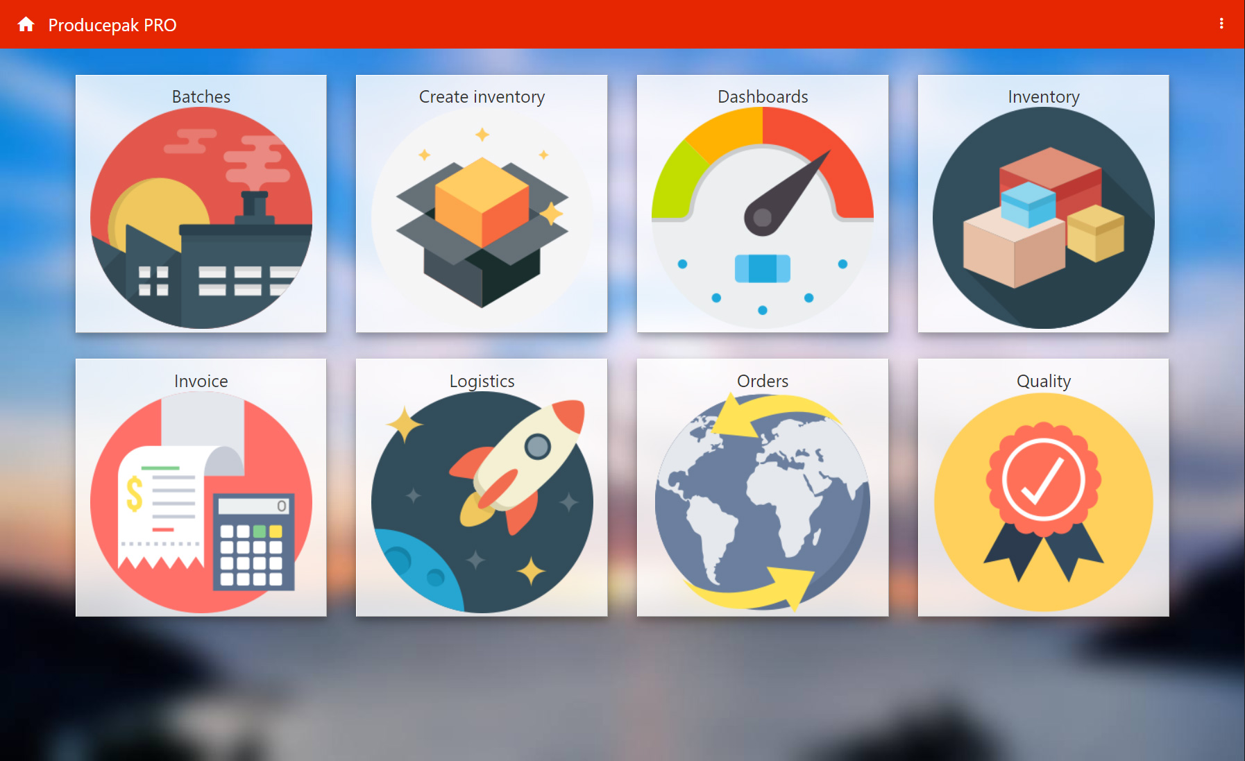 Producepak screenshot