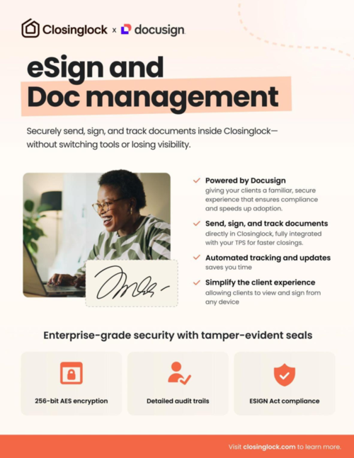 Document Sharing & eSignature Powered by Docusign
