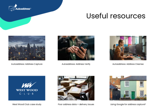 Autoaddress useful resources