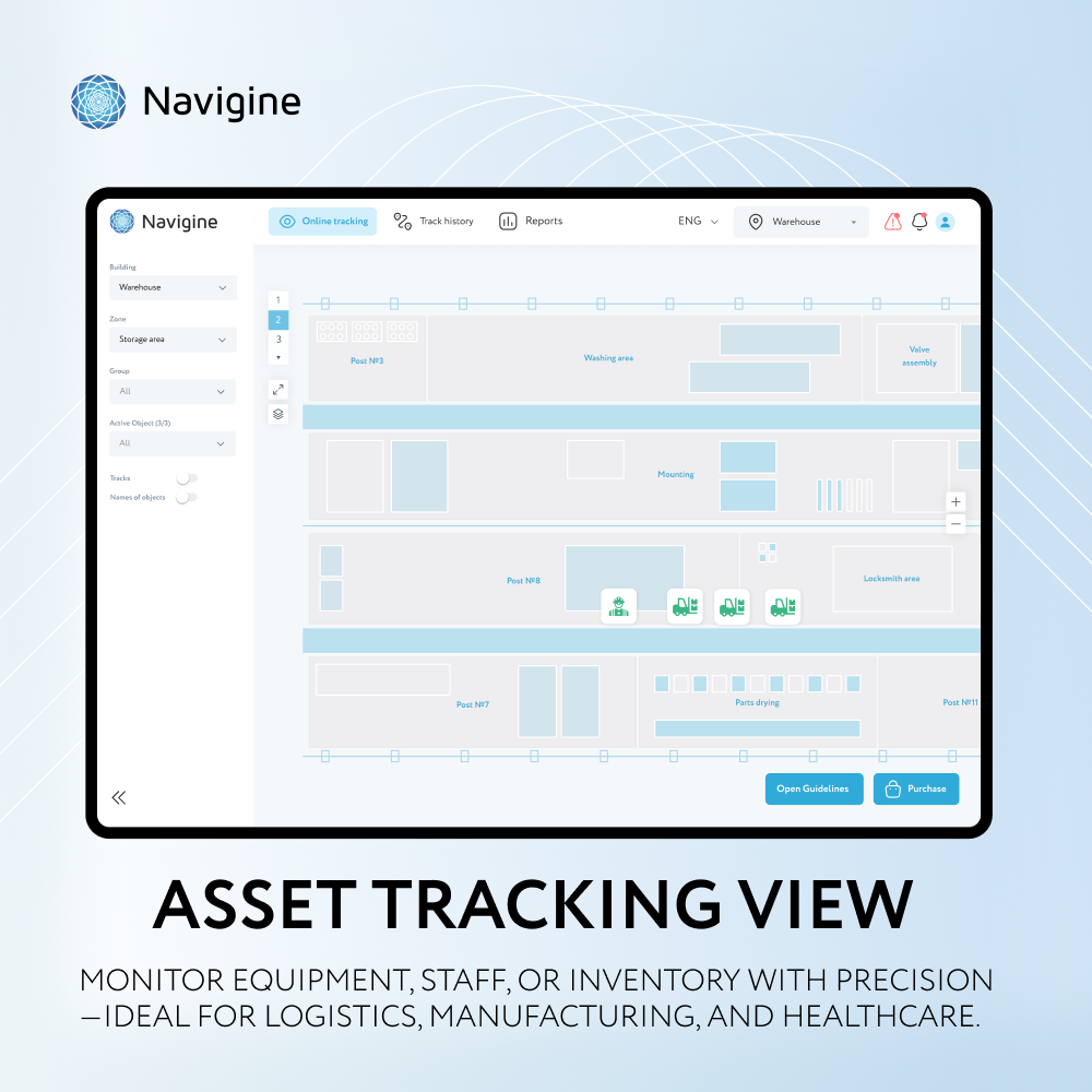Navigine screenshot