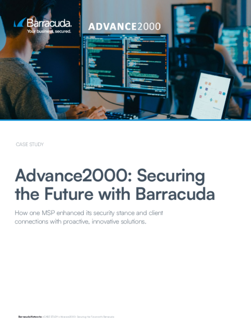 Advance2000: Securing the Future with Barracuda