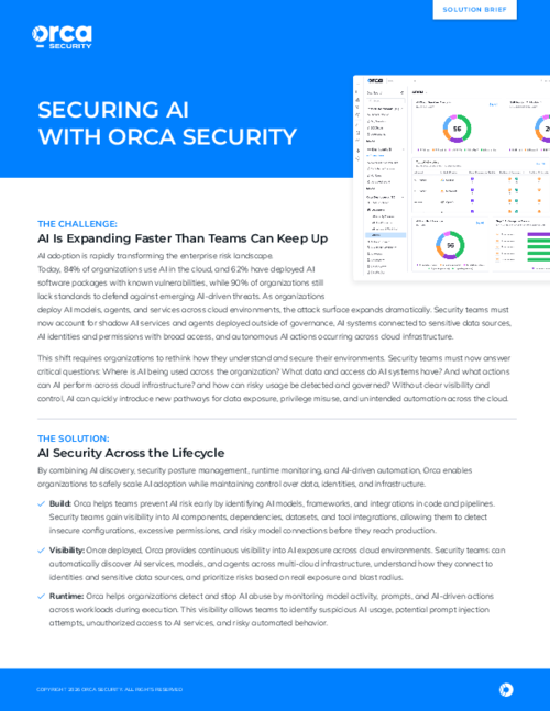Orca Security Reviews 2026: Details, Pricing, & Features | G2