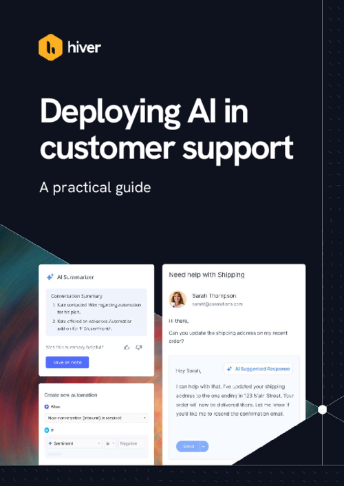 A Practical Guide to Deploying AI in Customer Support