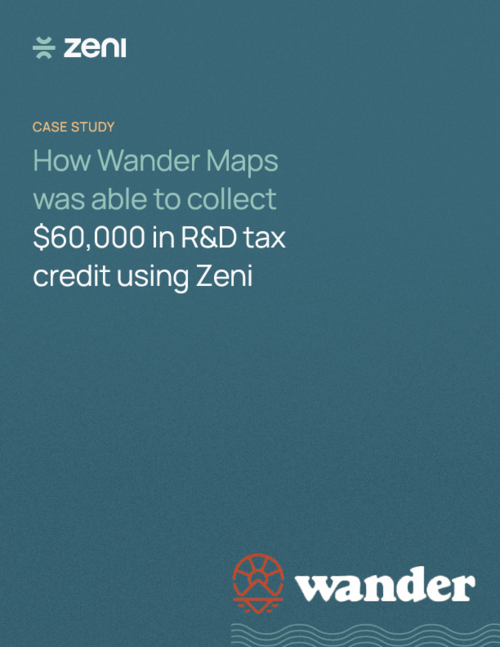 Zeni Case Study - R&D Tax Credit
