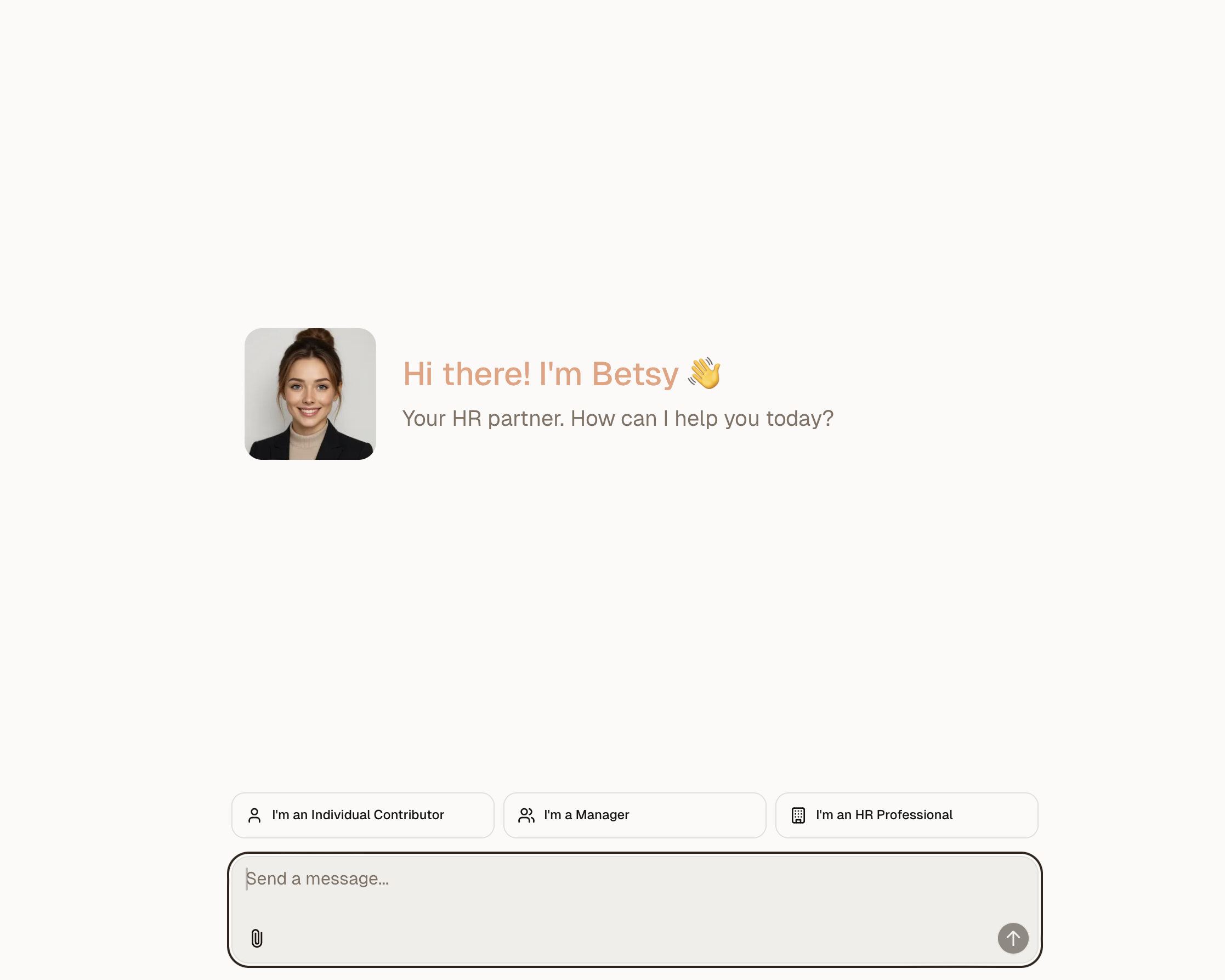 Betsy, the Agentic AI HR Partner preview