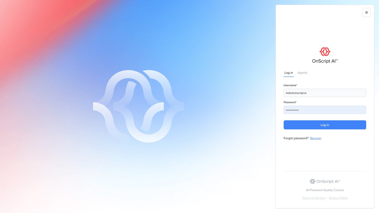 OnScript AI screenshot