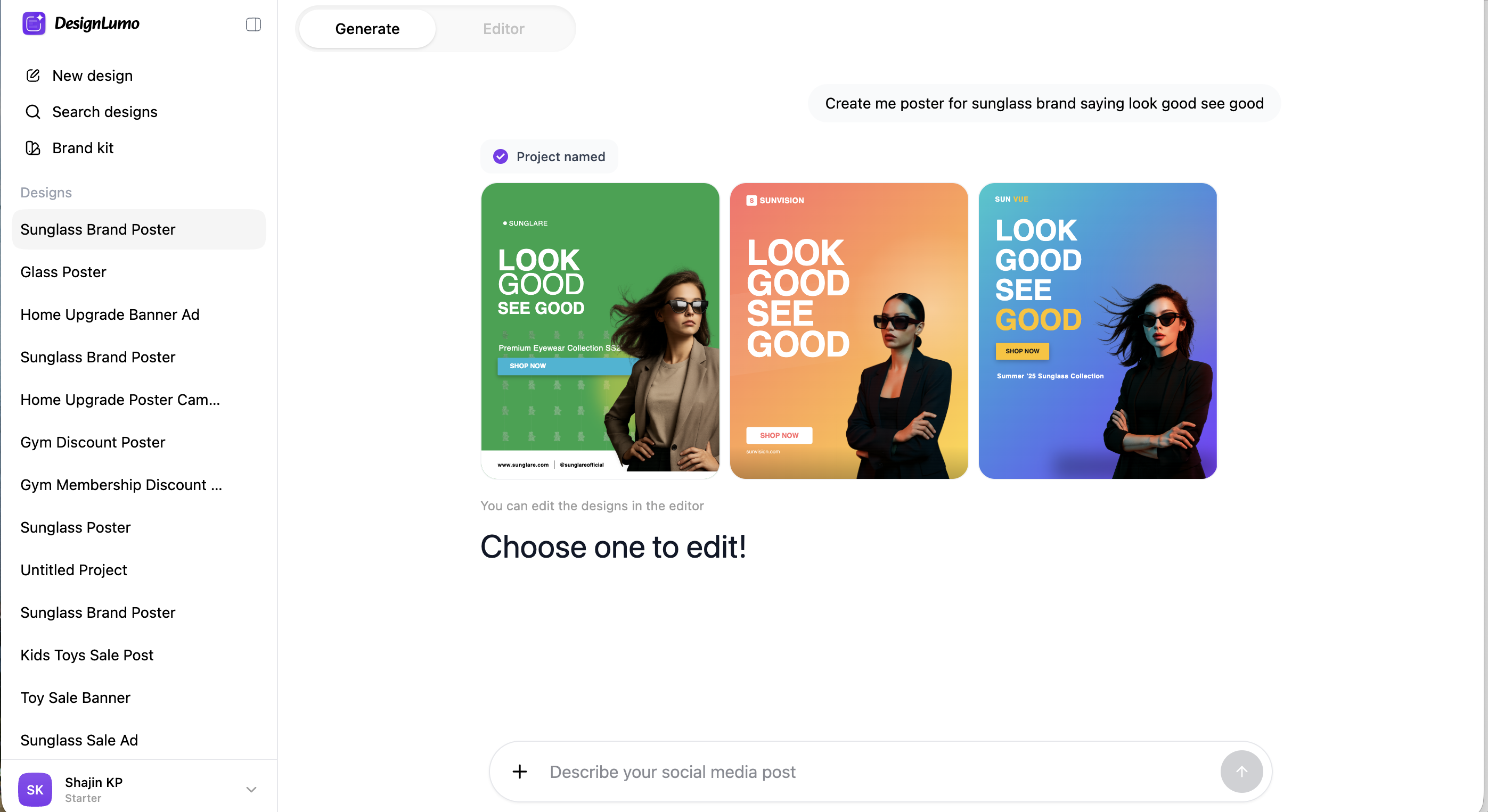 DesignLumo preview