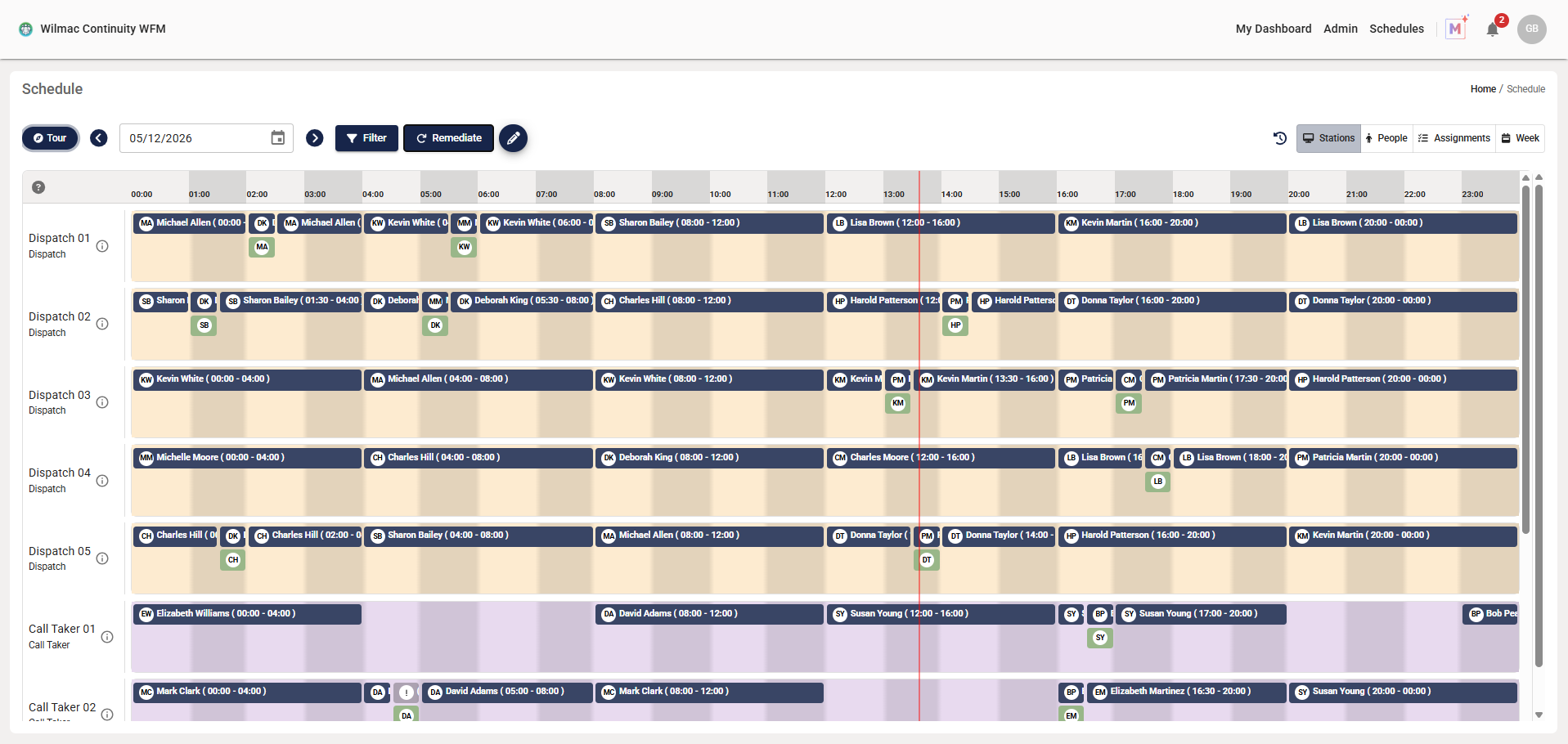 Wilmac Continuity WFM screenshot