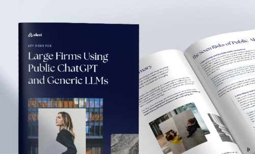 Key Risks for Large Firms Using Public ChatGPT and Generic LLMs
