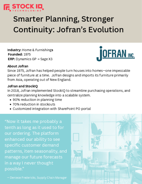 Jofran Case Study