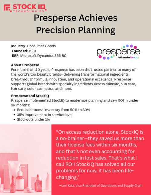 Presperse Case Study