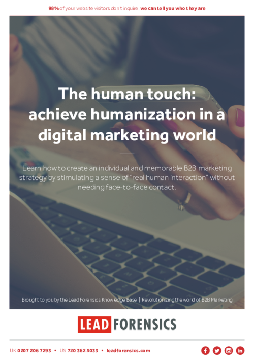 Lead Forensics Reviews 2022 Details, Pricing, & Features G2