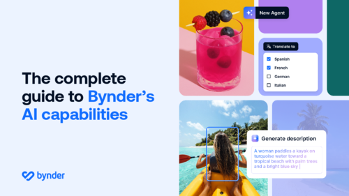 The complete guide to Bynder’s AI capabilities