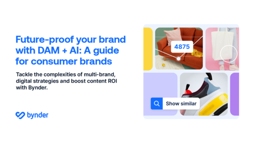 Future-proof your brand with DAM + AI: A guide for consumer brands