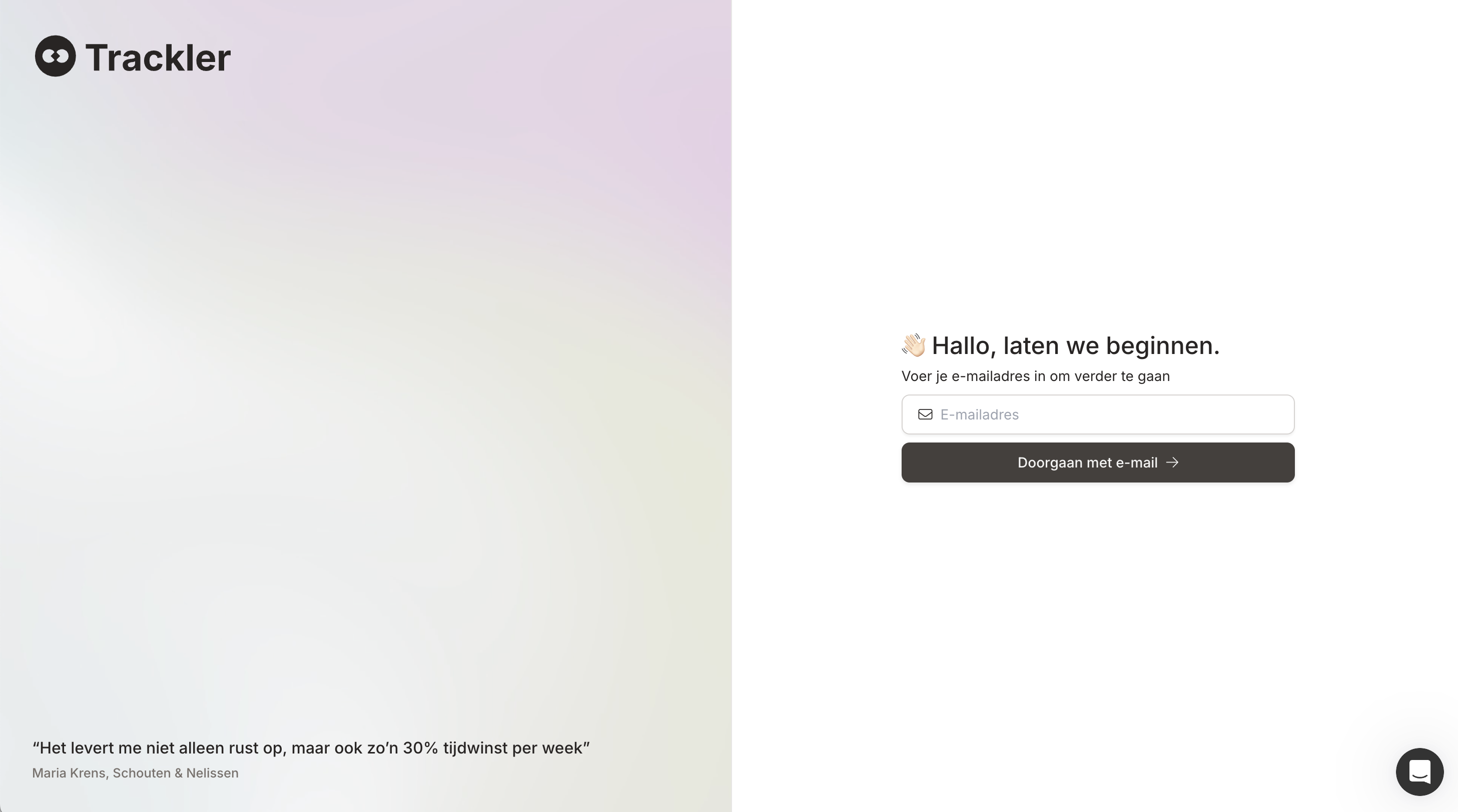 Trackler screenshot