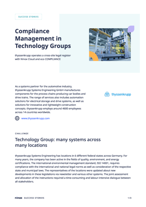 Success Story thyssenkrupp