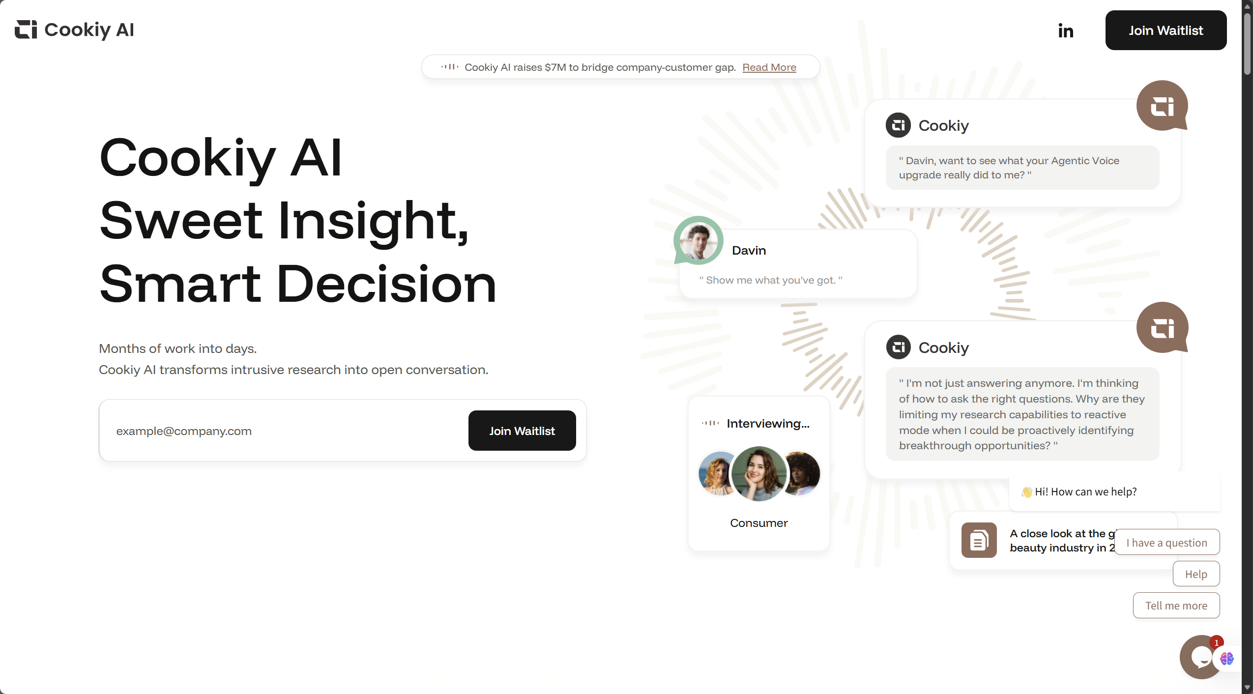 cookiy ai screenshot