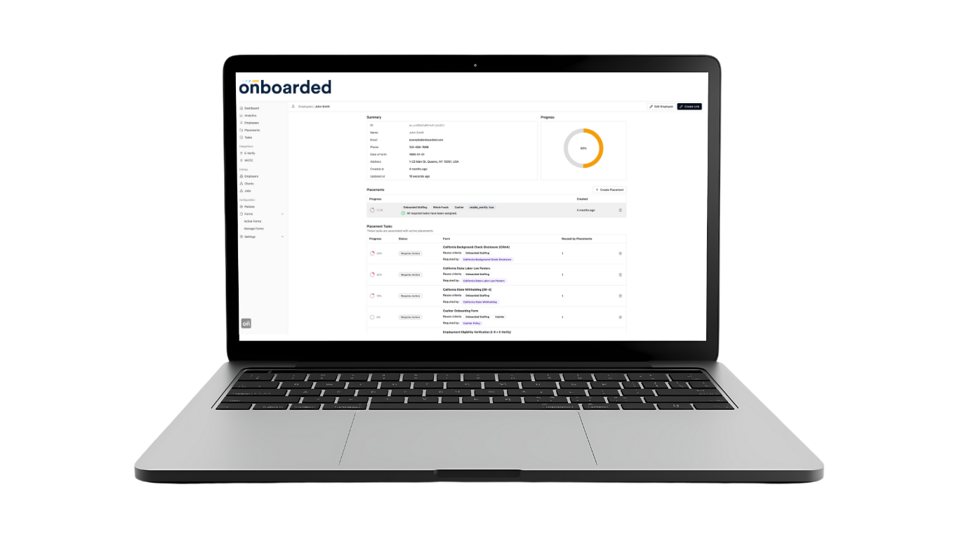 Onboarded screenshot