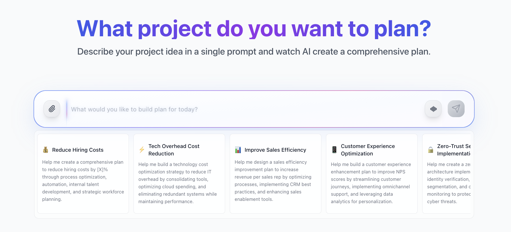 Enterprise Planning Operating System preview