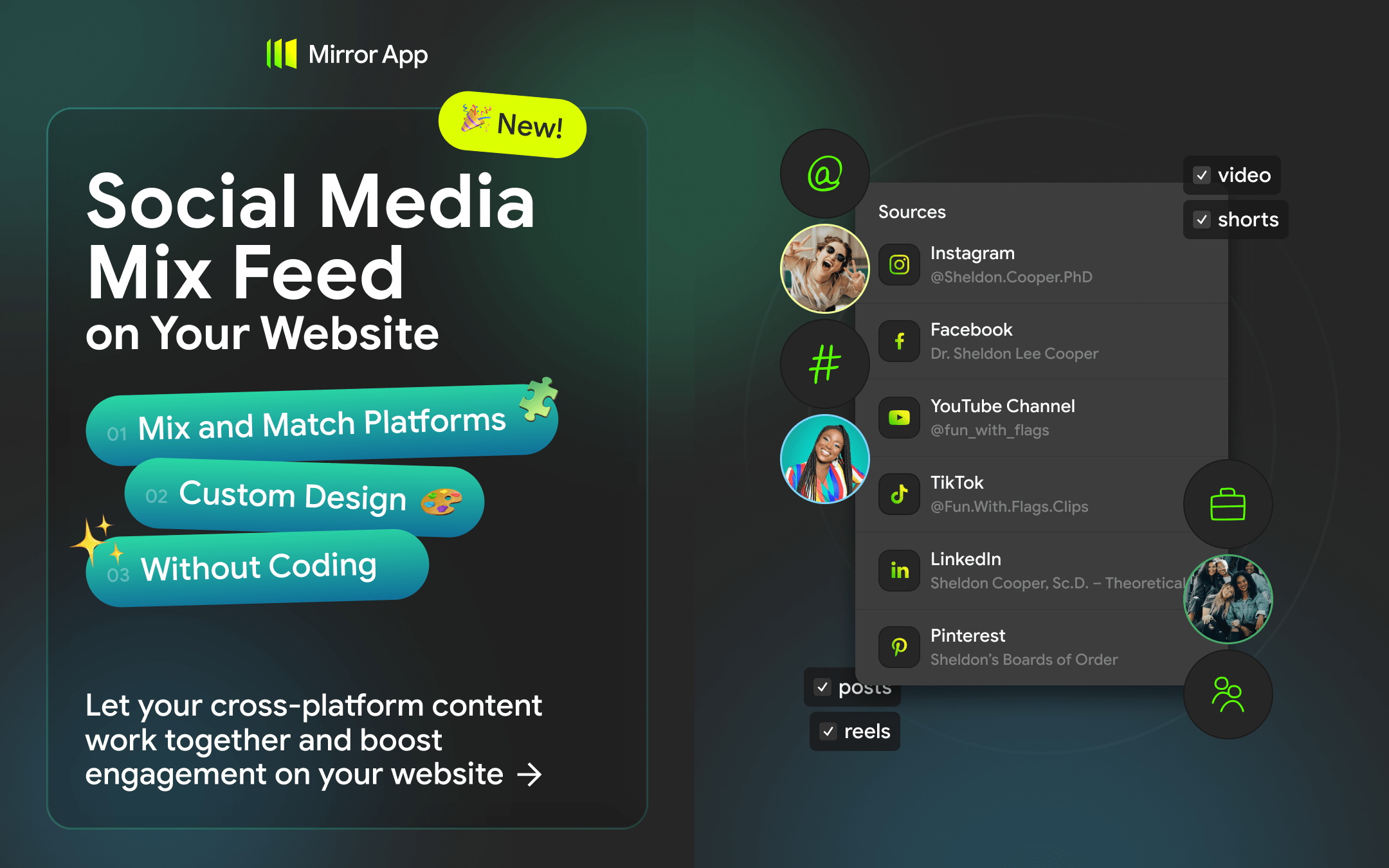 Social Mix Feed Widget Reviews 2026: Details, Pricing, & Features | G2