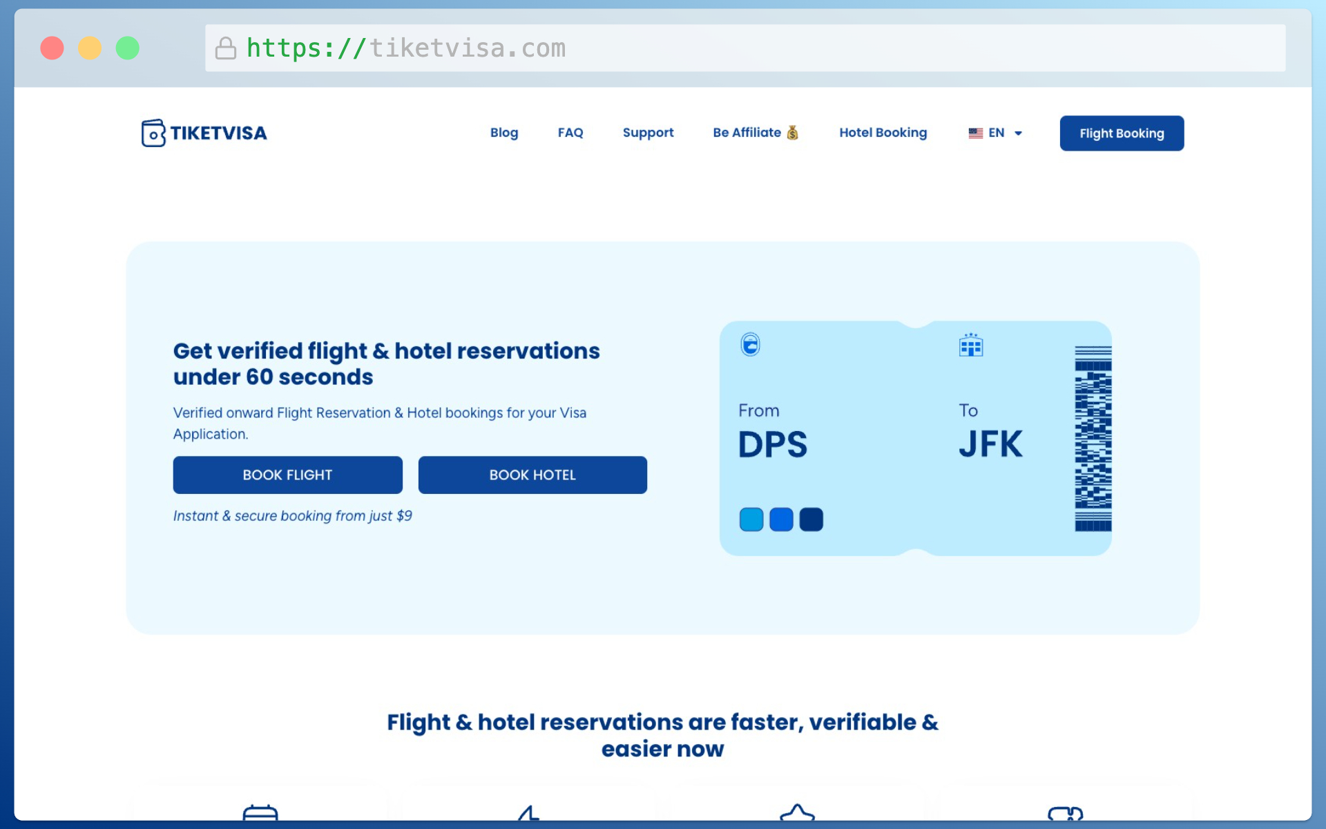 TiketVisa screenshot