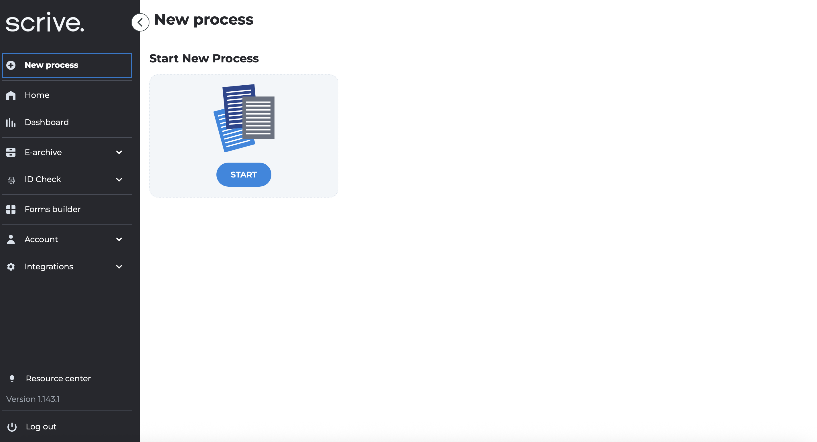 Scrive screenshot