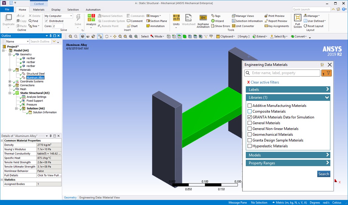 Ansys GRANTA Materials Data for Simulation Reviews 2024 Details
