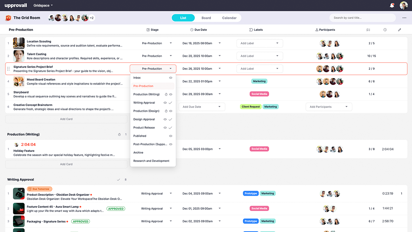 Upprovall screenshot