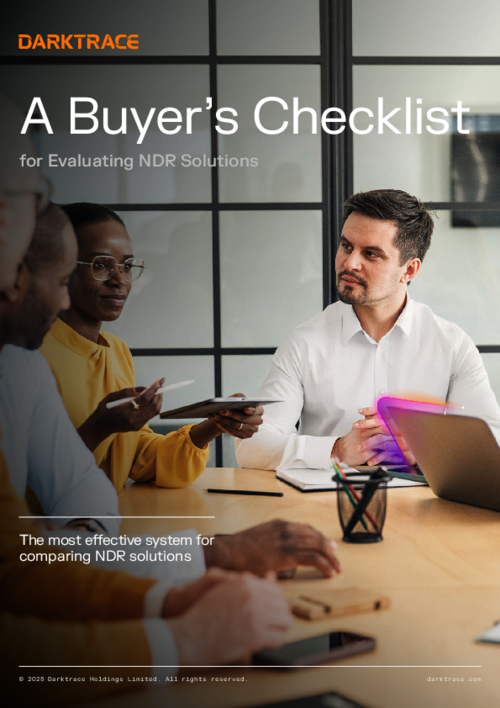 A Buyer's Checklist for Evaluating NDR Solutions