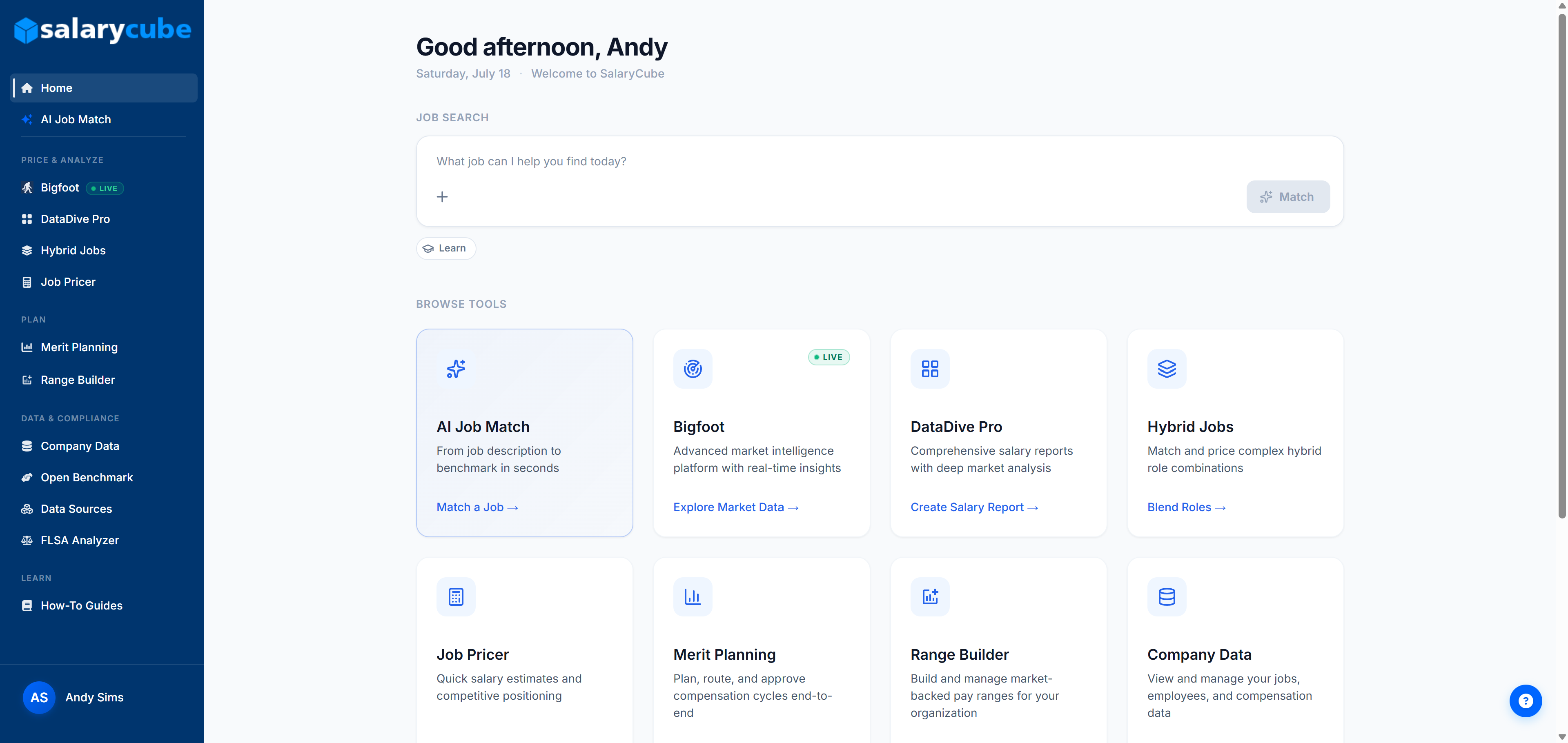 SalaryCube screenshot