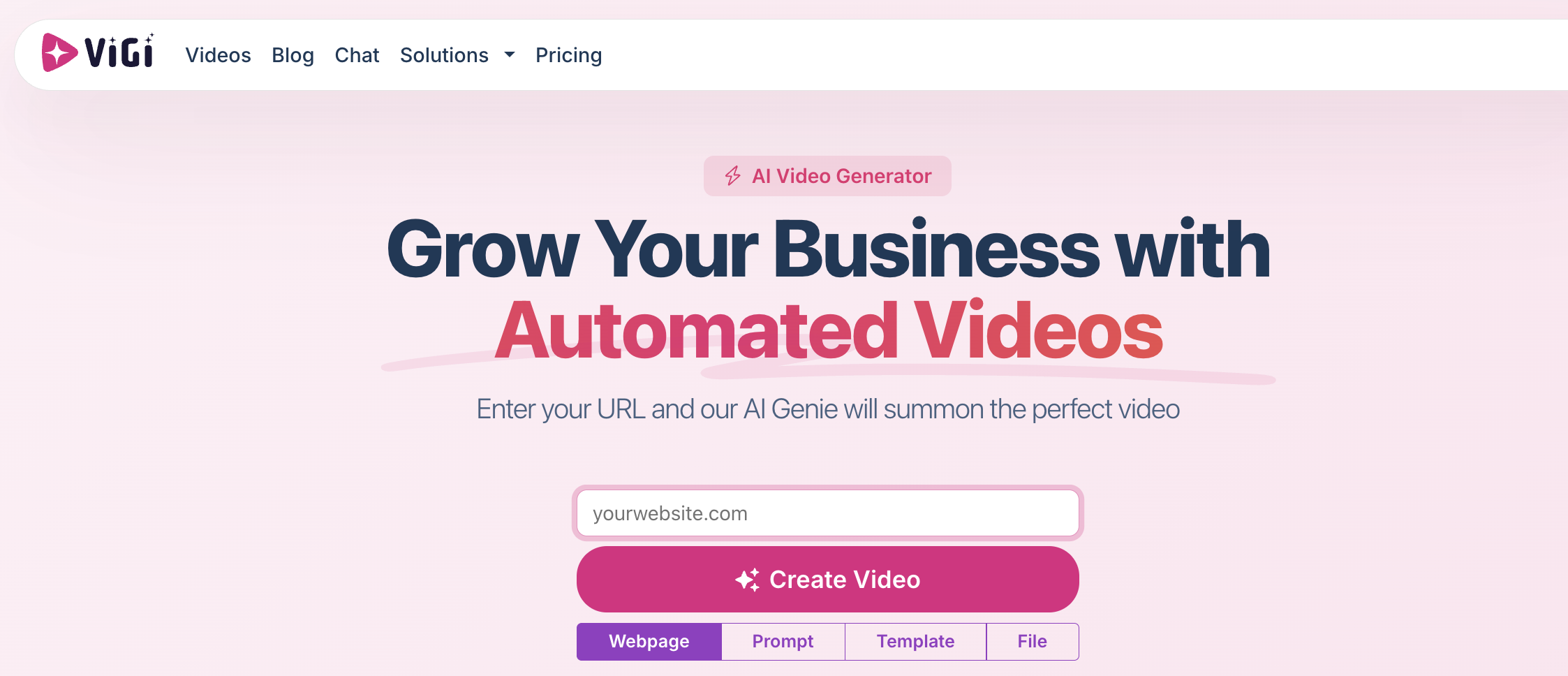 ViGi Video screenshot