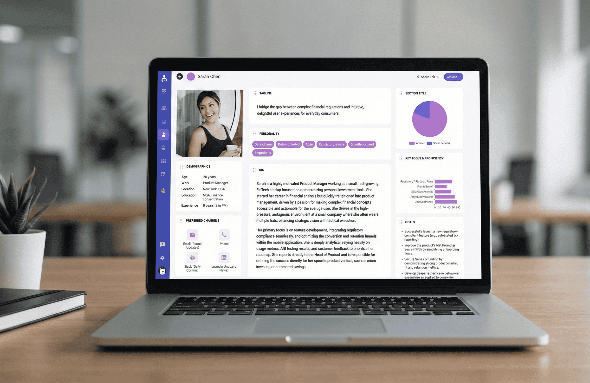 Personas by UserBit screenshot
