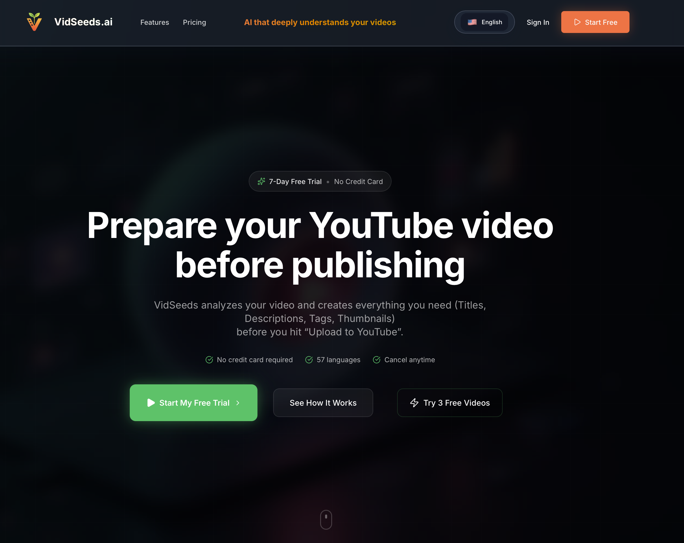 VidSeeds.ai preview
