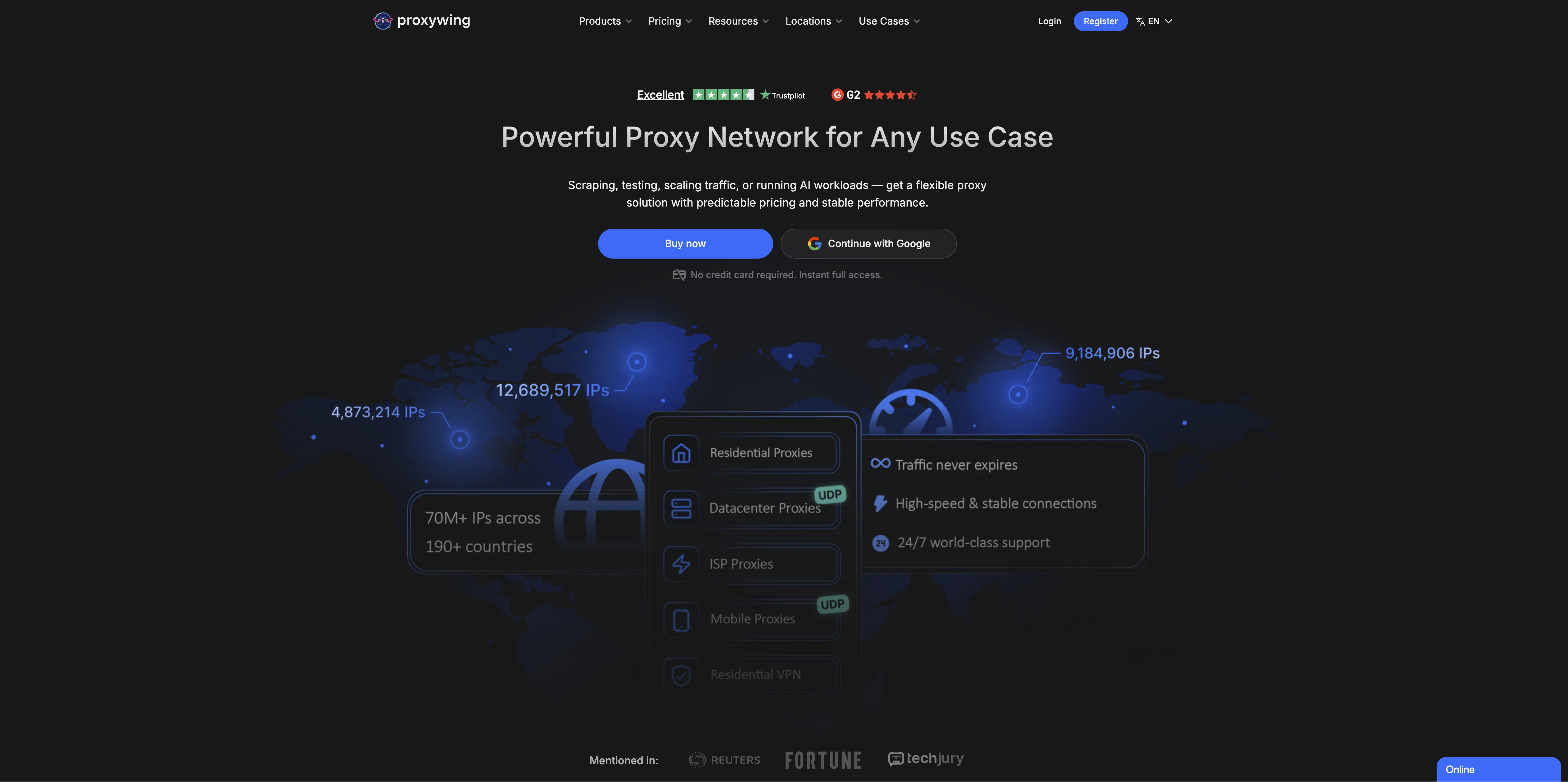 ProxyWing screenshot