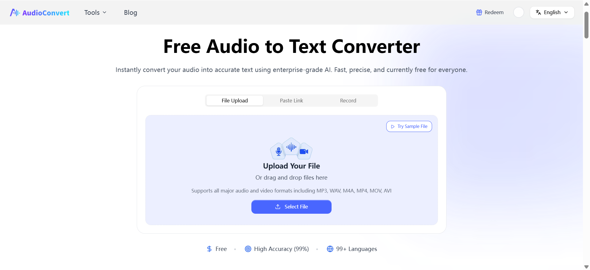 AudioConvert screenshot