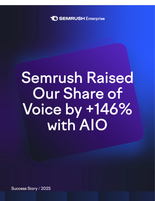 How We Raised our Share of Voice by +146% with AIO