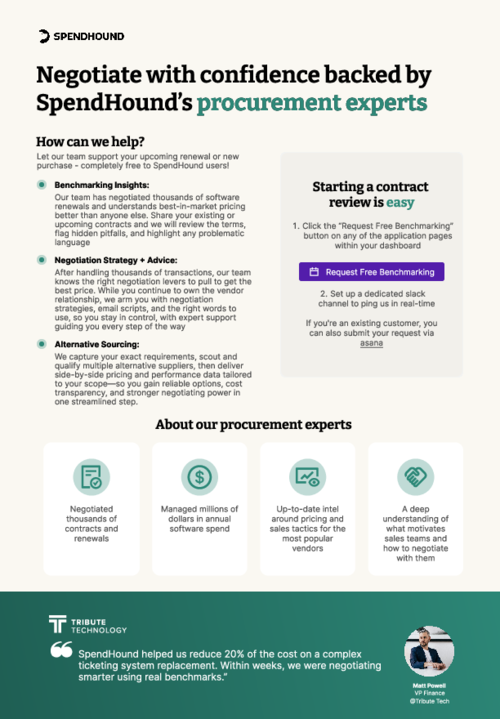 Negotiation Backed by Experts