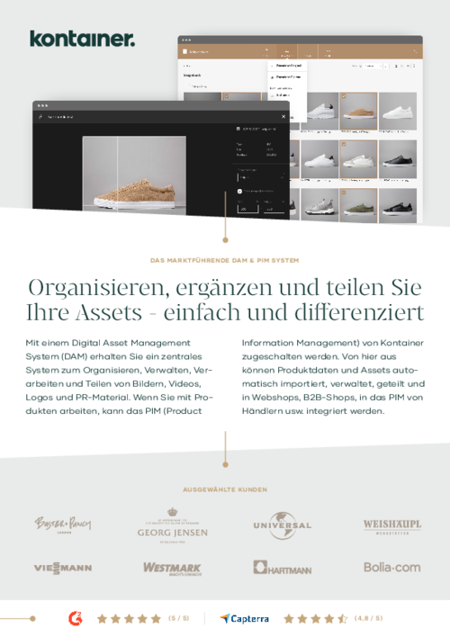 DAM - Produktblatt (De)