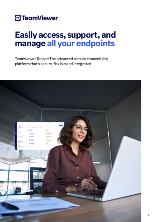 Easily access, support, and manage all your endpoints