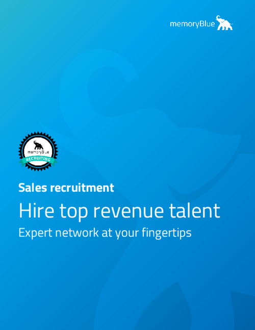 MemoryBlue Sales Recruitment Handbook